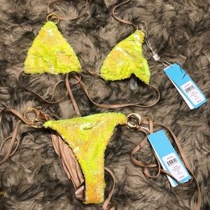 Beachbunny sequin bikini set